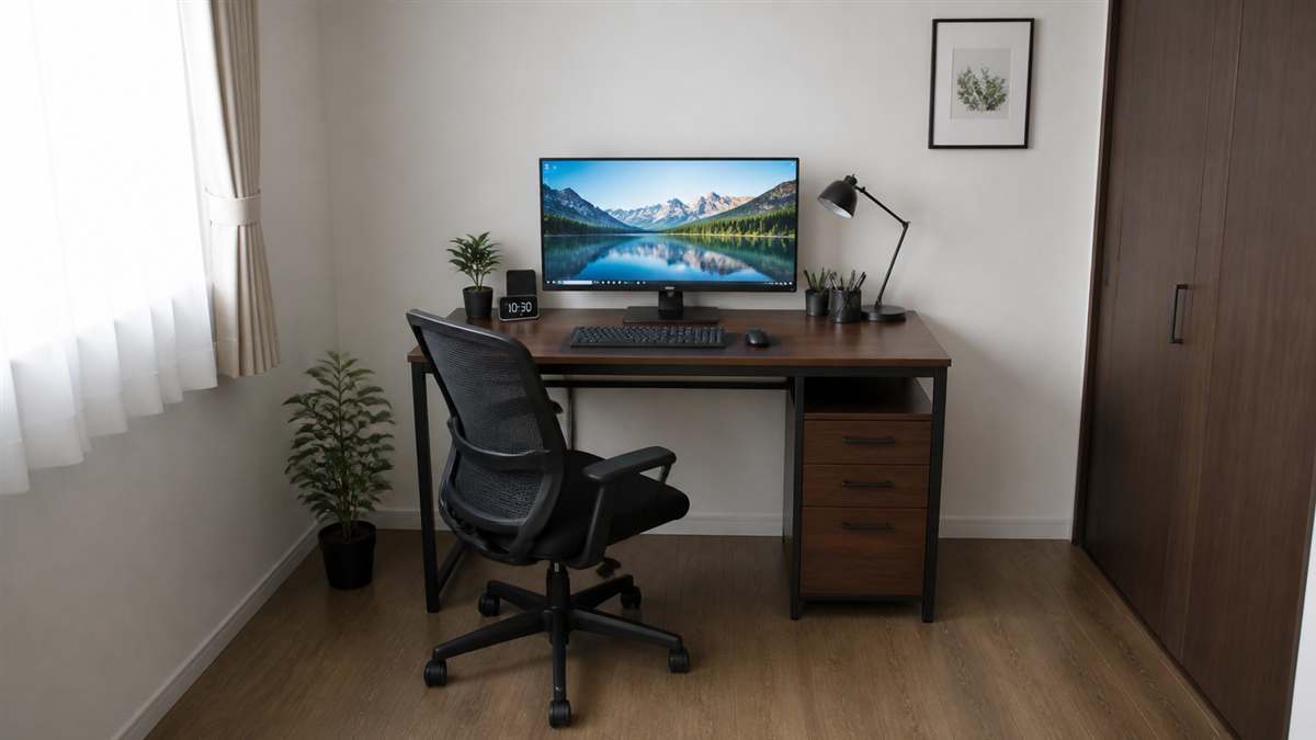 狭い部屋でも作れる在宅ワークスペース｜レイアウトの考え方と実例